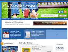 Tablet Screenshot of cvparent.com